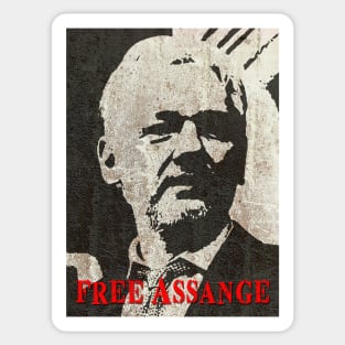 Free Assange Sticker